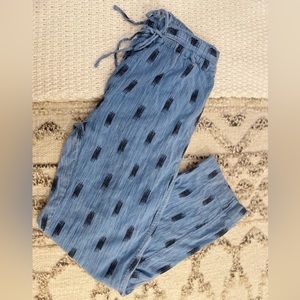 Dylan Women’s 100% Cotton Elastic Drawstring Waist Pant